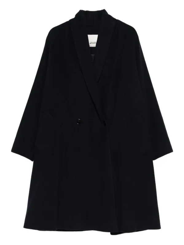 Elise Wool Double-Breasted Coat