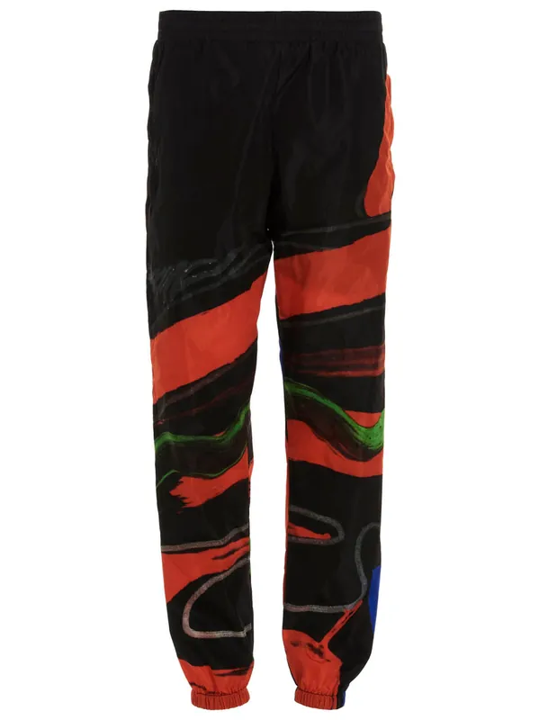 Print Joggers Pants Black - Moschino