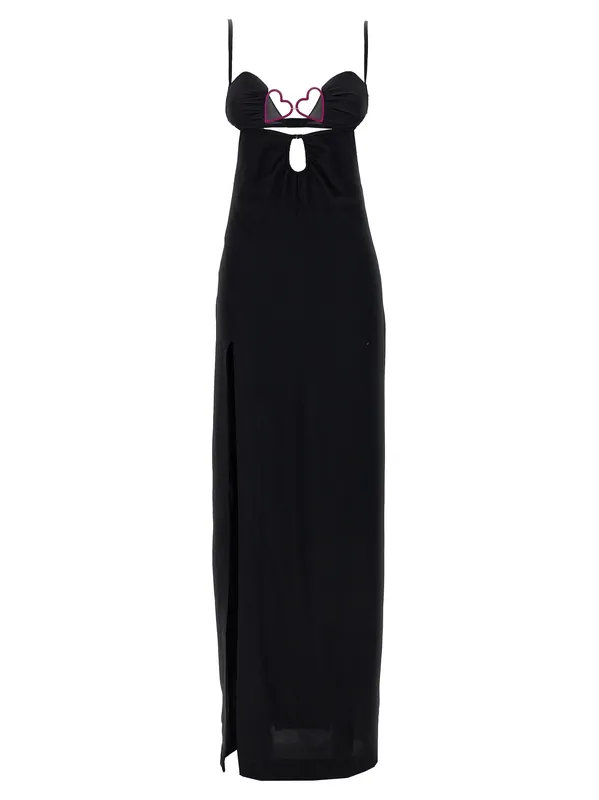 Heart Bra Dresses Black - Nensi Dojaka