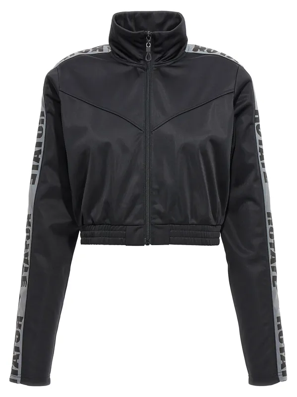 Sunday Capsule Cropped Sweatshirt Black - Rotate