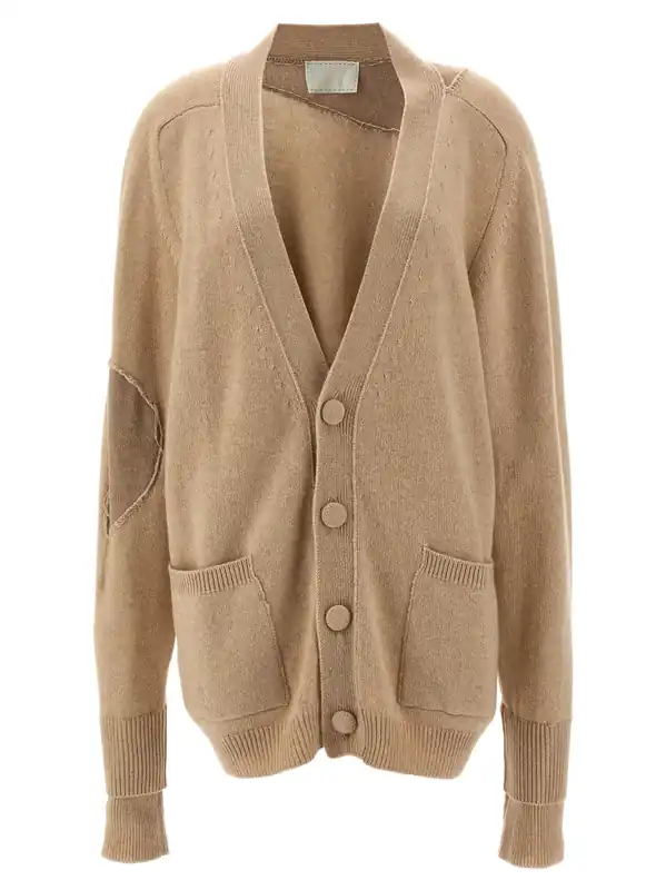 Recover Sweater, Cardigans Beige - Ramael