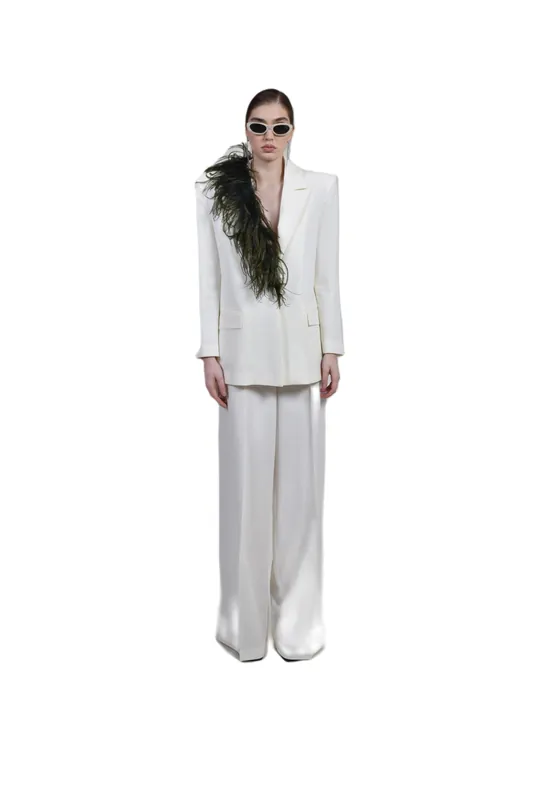 Tailleur Gea Ivory - The Archivia