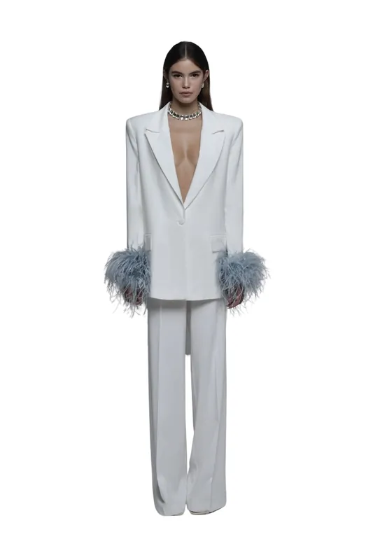 Tailleur Ares Ivory Ice - The Archivia