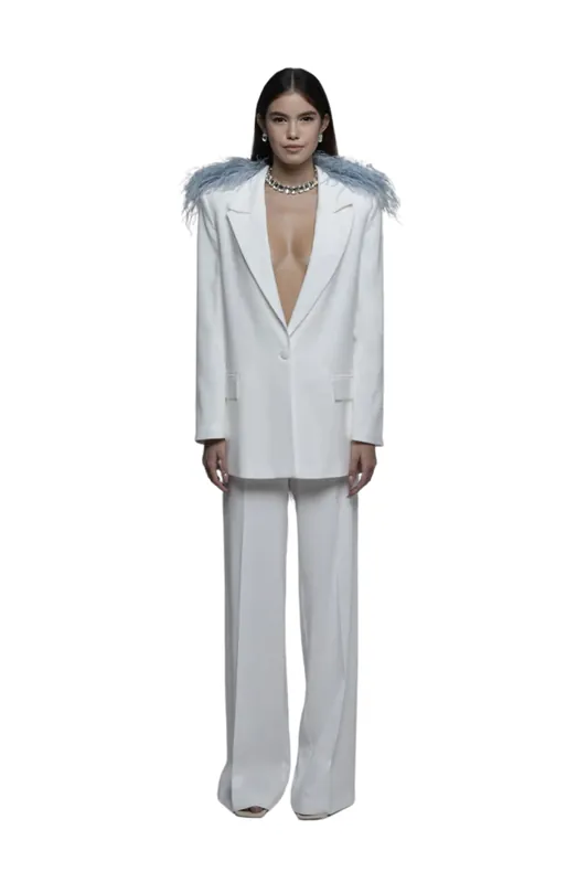 Tailleur Area Ivory Ice - The Archivia