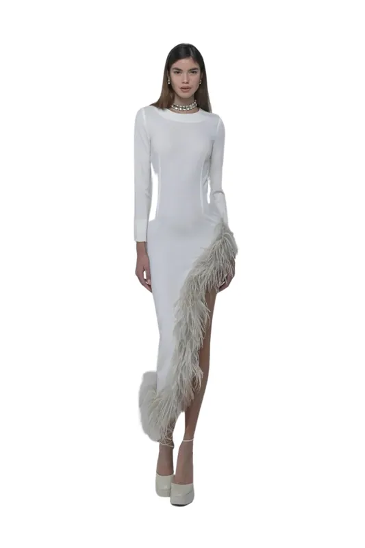 Dress Soul Ivory Beige - The Archivia