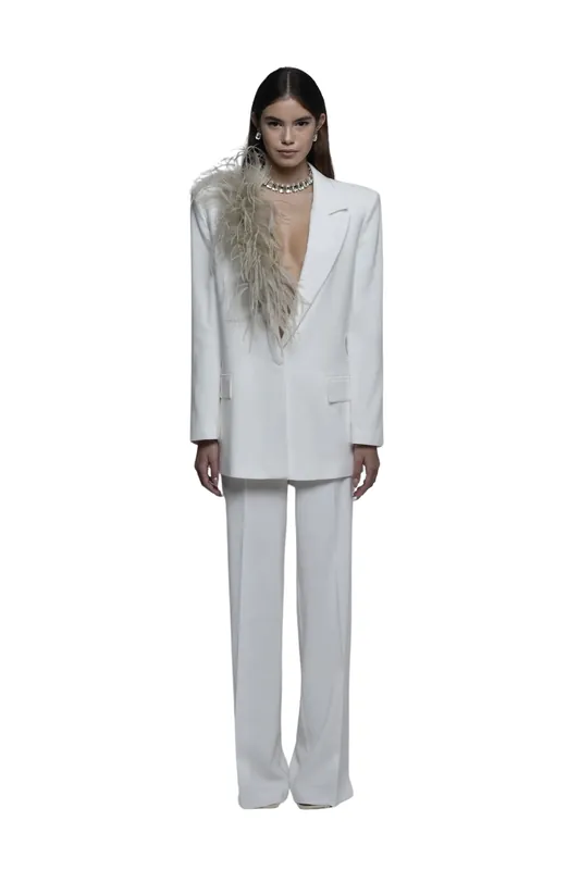 Tailleur Gea Ivory Sand - The Archivia