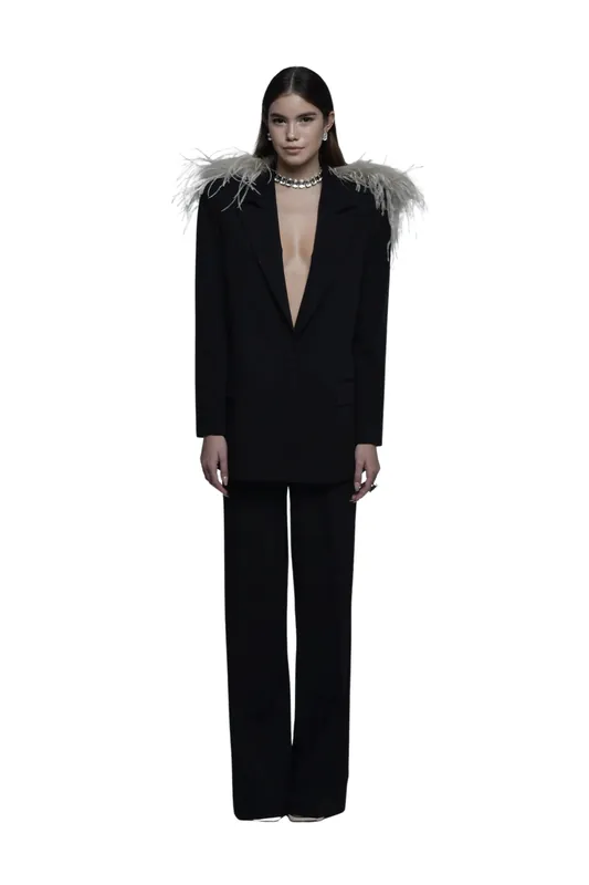 Tailleur Area Black Sand - The Archivia