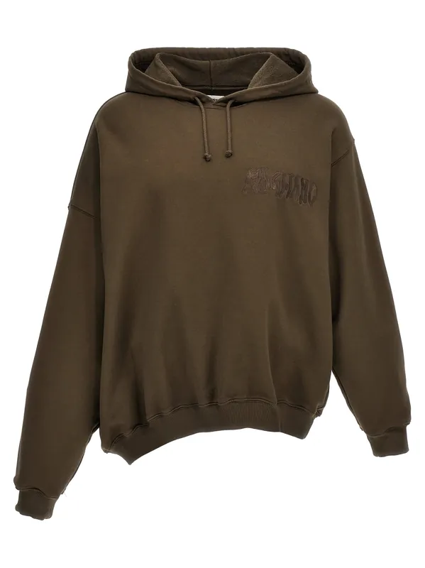 Twisted Sweatshirt Brown - Magliano