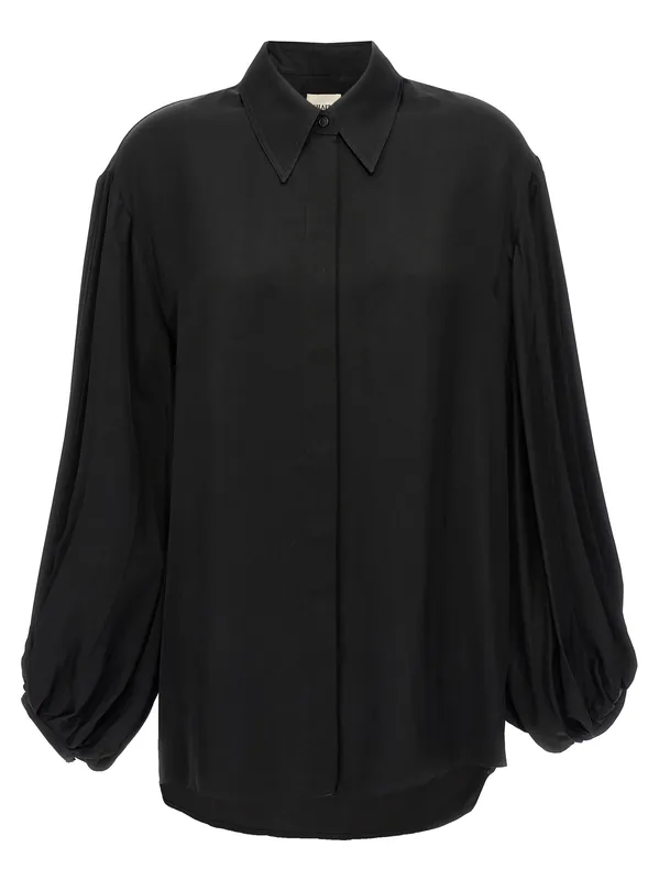 Bam Shirt And Blouse Black - Khaite