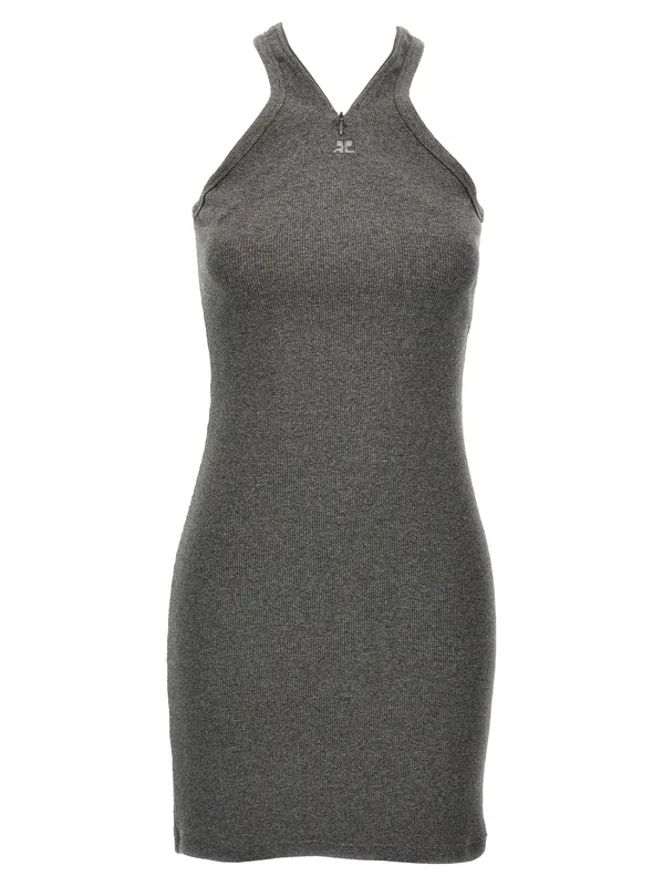 Criss Cross 90 Dresses Gray - Courrèges