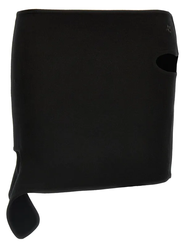 Loop Milano Skirts Black - Courrèges