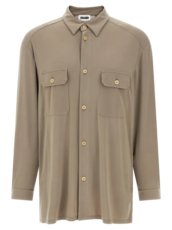 Vendemmia Shirt And Blouse Gray - Magliano