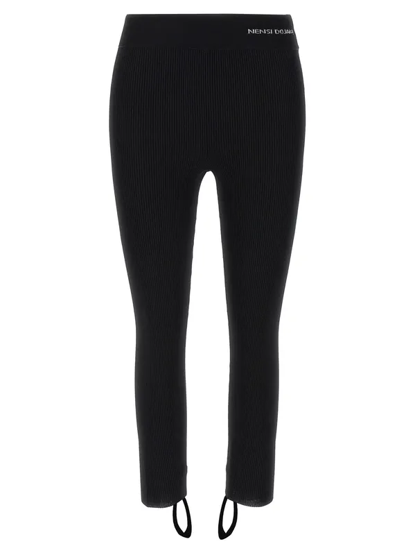 Sadie Leggings White/Black - Nensi Dojaka