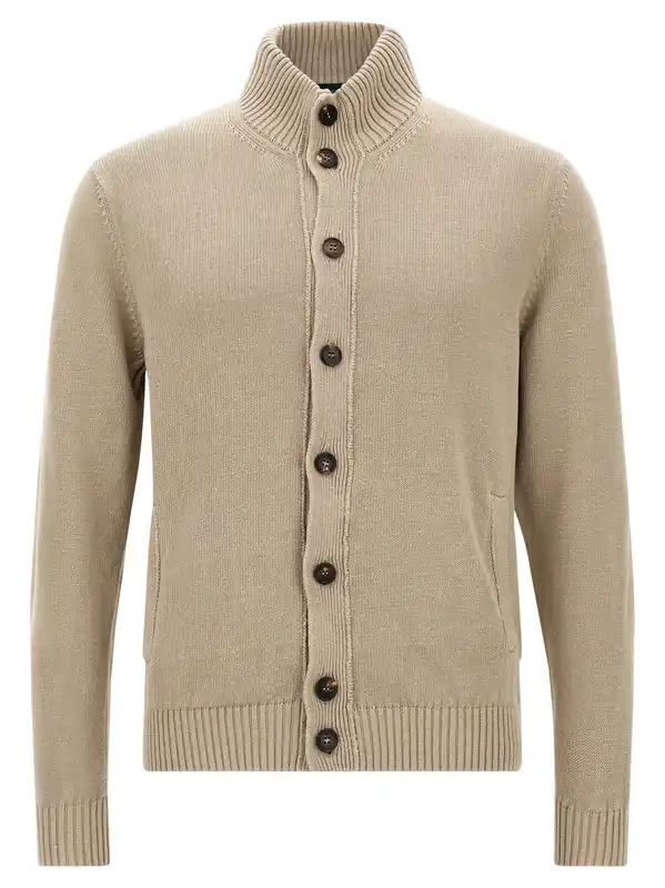 Chioto Sweaters And Cardigans Beige - Zanone