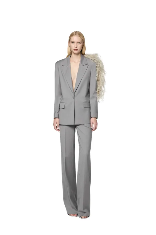 Tailleur Lili Grey Sand - The Archivia
