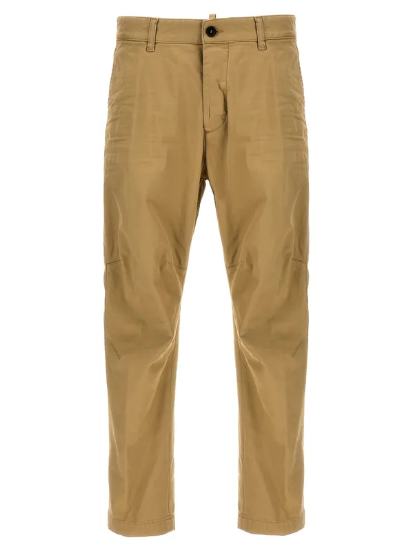 Sexy Chino Pants Beige - Dsquared2