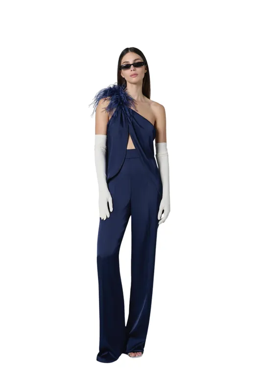 Lori Leaves Blue Co-Ord