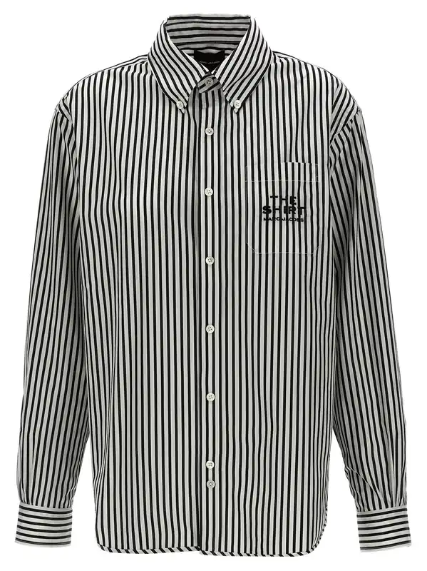 The Striped Shirt Shirt And Blouse White/Black - Marc Jacobs