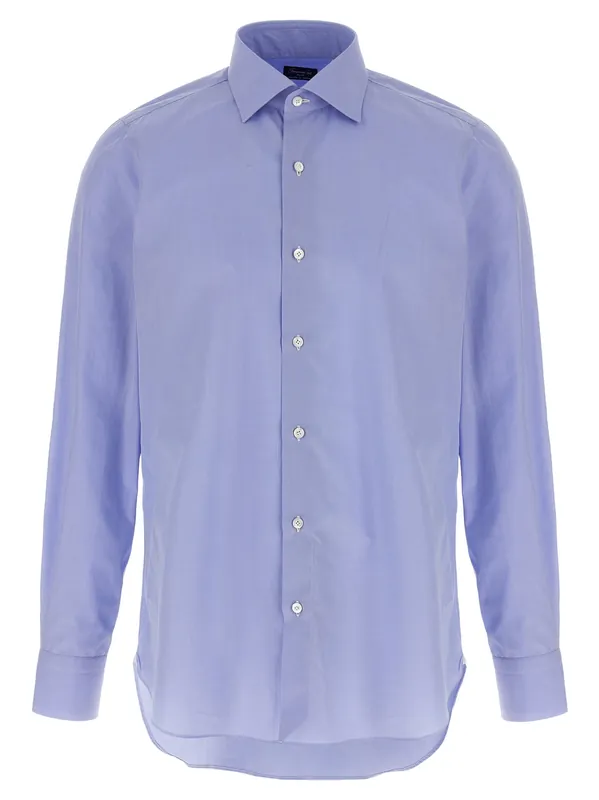 Napoli Shirt And Blouse Light Blue - Finamore