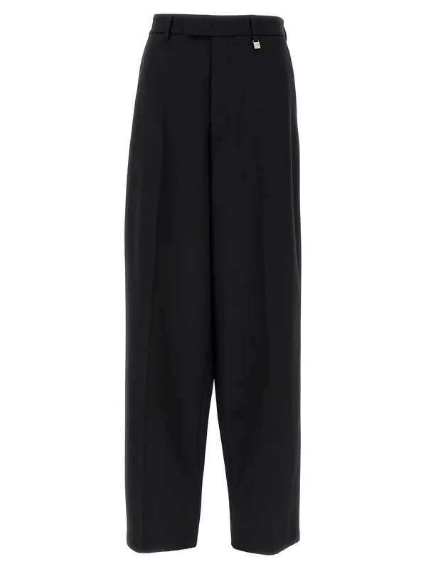 Wool Pants Black - Giuseppe Di Morabito