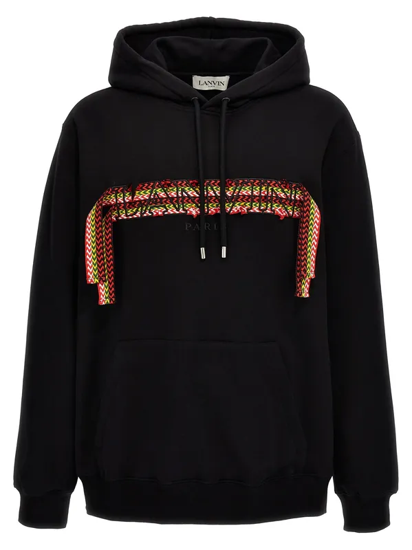 Curblace Sweatshirt Black - Lanvin