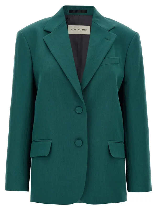 Birdy Blazers Green - Dries Van Noten