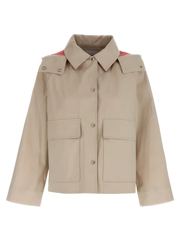 Honolulu Puffer Jackets Beige - Yves Salomon