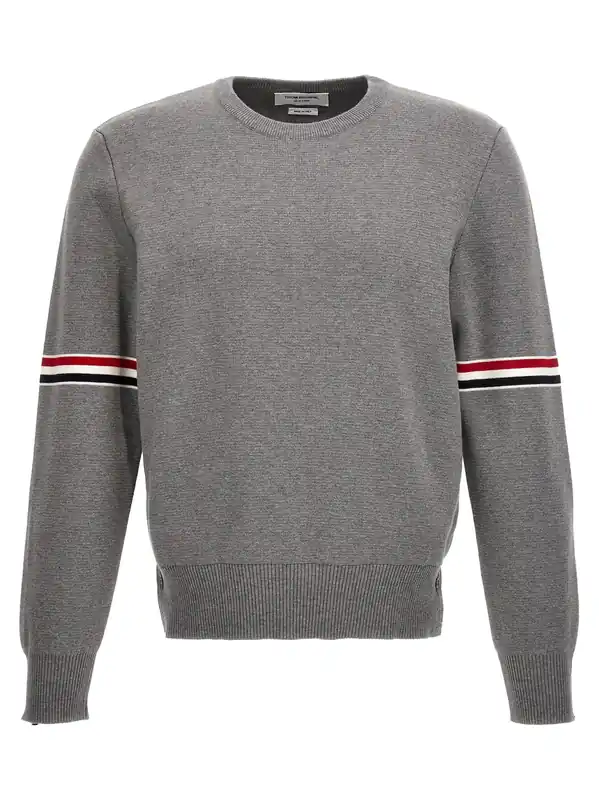 Classic Sweater Sweaters And Cardigans Gray - Thom Browne