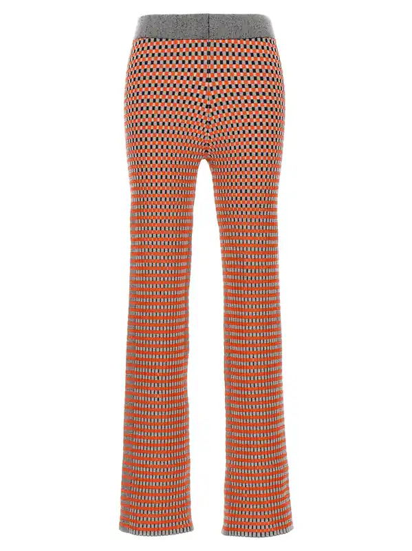 Jacquard Pants Multicolor - Rabanne