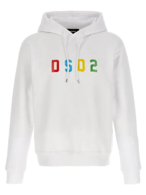 Cool Fit Sweatshirt White - Dsquared2