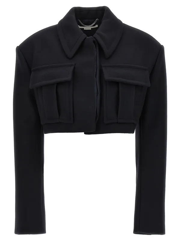 Balaton Bacci Puffer Jackets Black - Stella McCartney