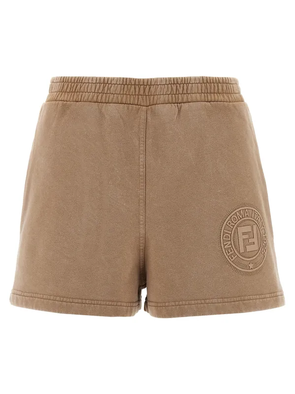 Fendi Roma Bermuda And Short Brown