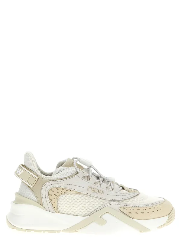 Fendi Flow Sneakers White