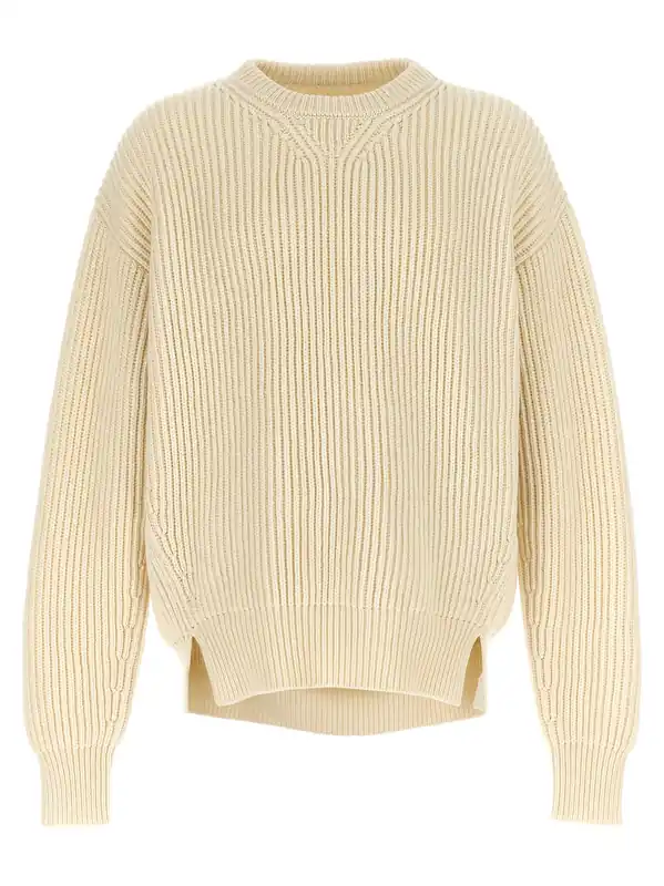 Chunky Sweaters And Cardigans White - Jil Sander