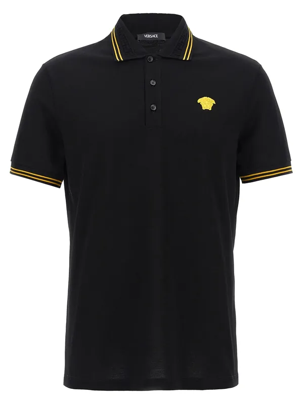 Medusa Polo Black - Versace