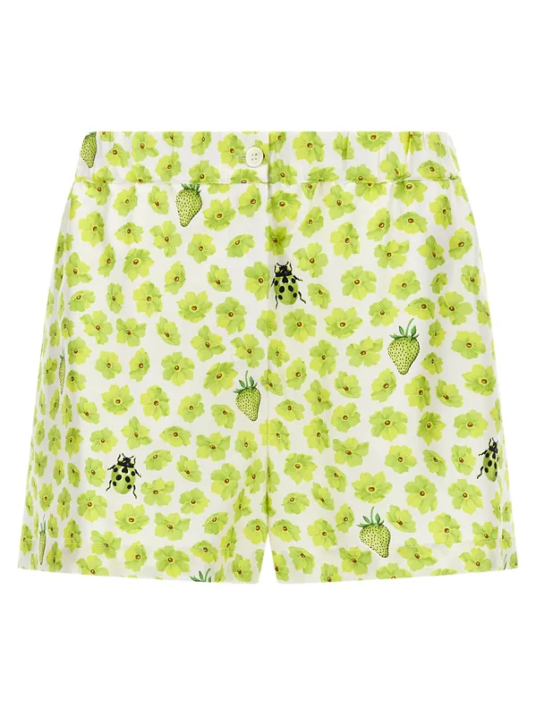 Strawberry Garden Bermuda And Short Multicolor - Versace