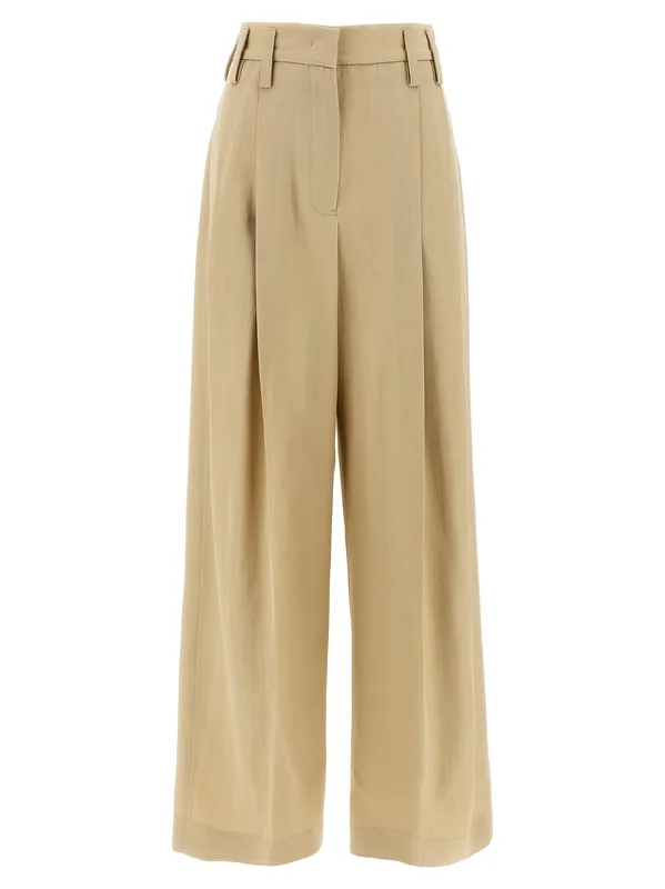 100 Aw 36 Pants Beige - Jil Sander