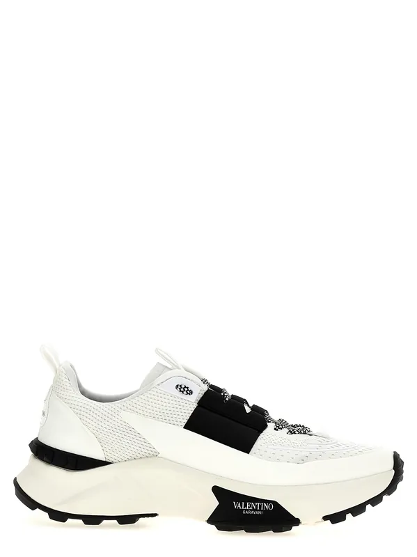 True Act Sneakers White/Black - Valentino Garavani