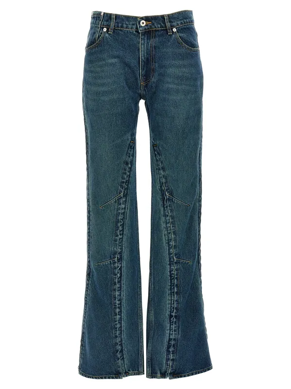 Evergreen Hook And Eye Jeans Blue - Y/Project