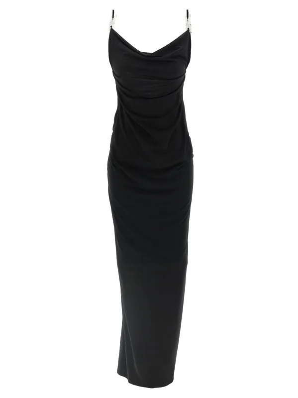 Washing Clip Gala Dresses Black - Coperni