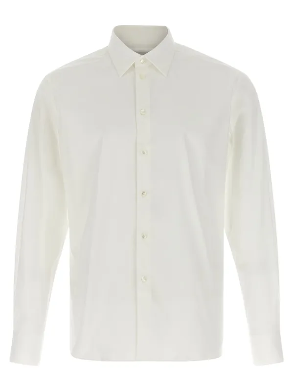 Poplin Shirt Shirt And Blouse White - Ferragamo