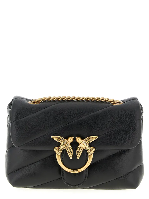 Baby Love Puff Crossbody Bags Black - Pinko