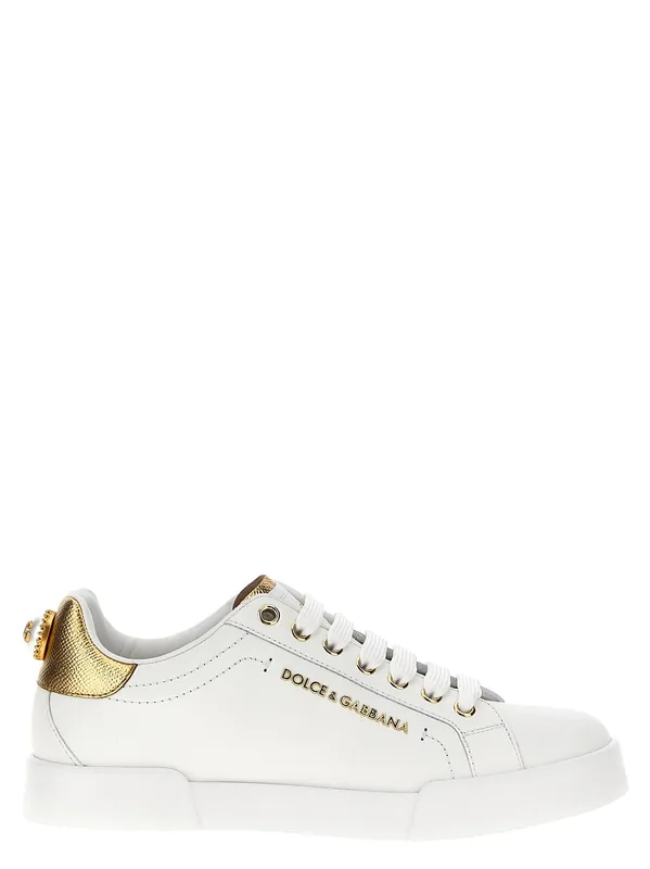 Portofino Sneakers Gold - Dolce & Gabbana