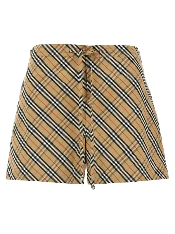 Check Bermuda And Short Multicolor - Burberry
