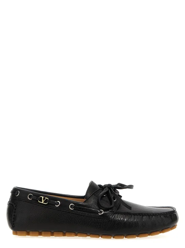 Driver Fastaway Loafers Black - Valentino Garavani