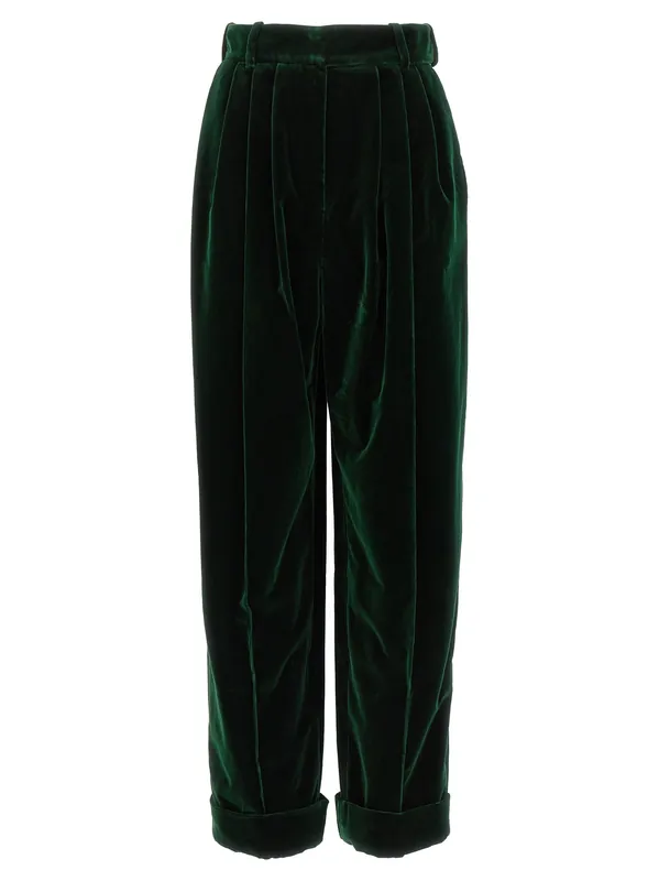 Boyfriend Pants Green - Alexandre Vauthier