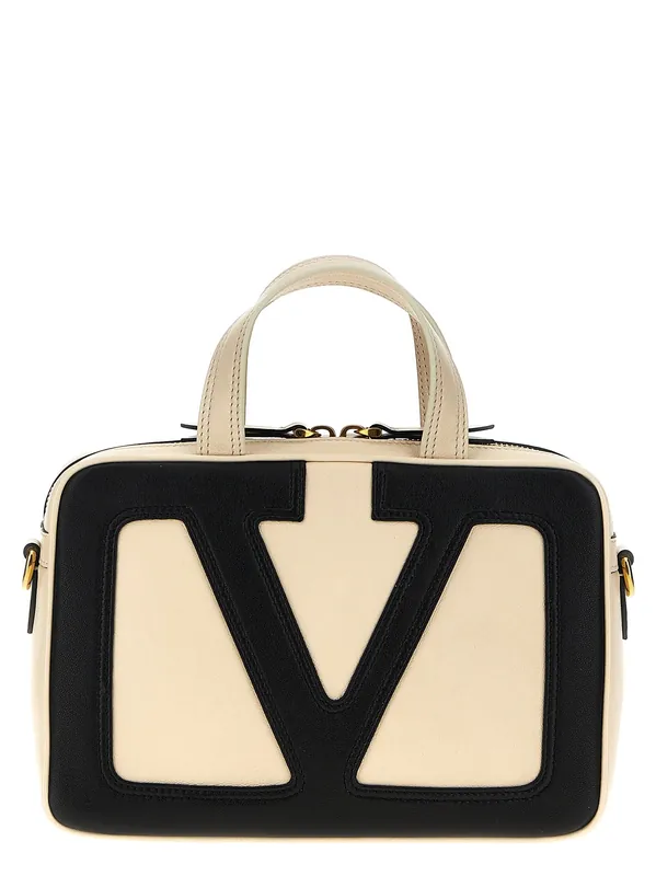 Viva Superstar Hand Bags White/Black - Valentino Garavani