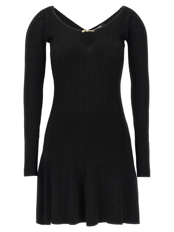 La Mini Robe Pralù Dresses Black - Jacquemus