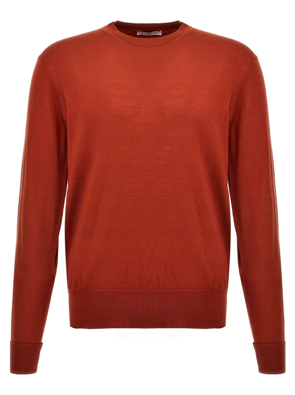 Merino Wool Sweater Sweaters And Cardigans Red - PT Torino