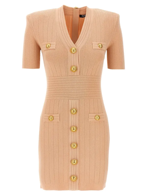 Chiocciola Dresses Pink - Balmain